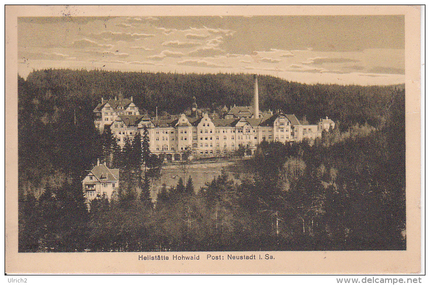 AK Heilstätte Hohwald - Neustadt I. Sa. - 1922  (20578) - Neustadt