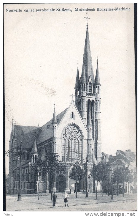 Molenbeek : Eglise Paroissiale St Rémy - Molenbeek-St-Jean - St-Jans-Molenbeek