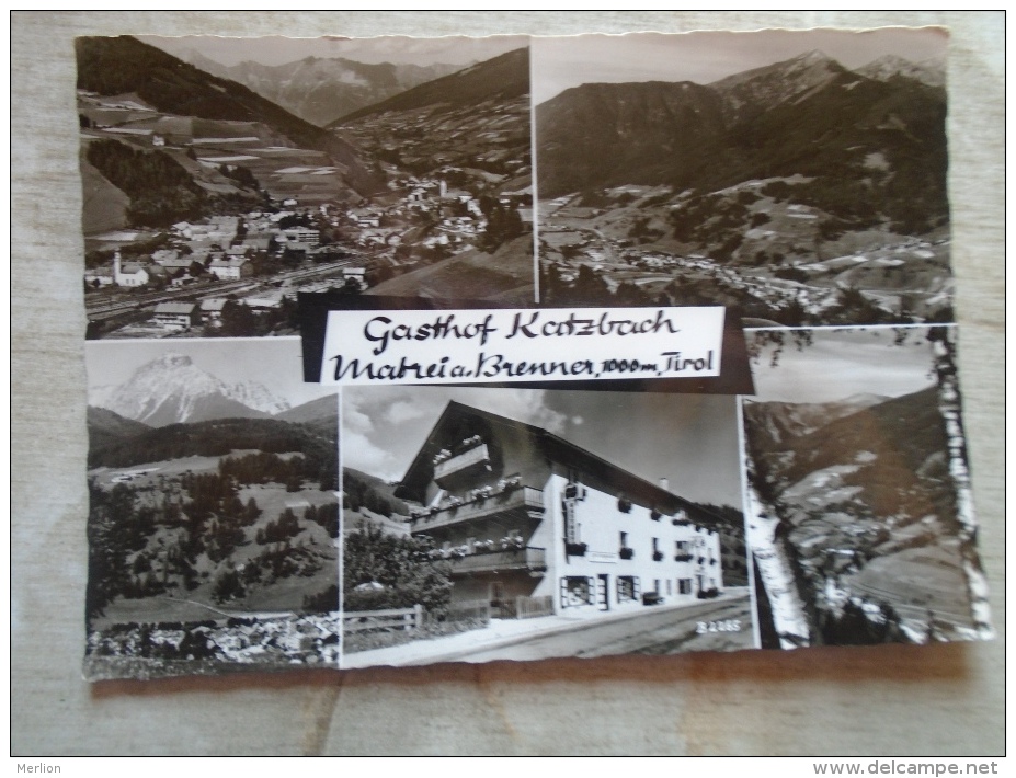 Austria Matrei Am Brenner  - Gasthof  Katzbach  -Tirol 1964  D134442 - Matrei Am Brenner