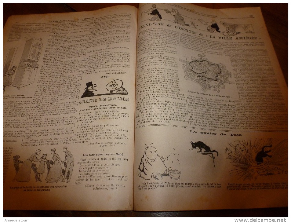 1905 LPJij: La pipe de Grand'Père; Le petit mousse de la frégate LA SAUTILLANTE de Bordeaux; Balthar apprend le cacatois