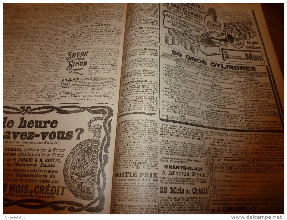 1905 LPJij: La pipe de Grand'Père; Le petit mousse de la frégate LA SAUTILLANTE de Bordeaux; Balthar apprend le cacatois