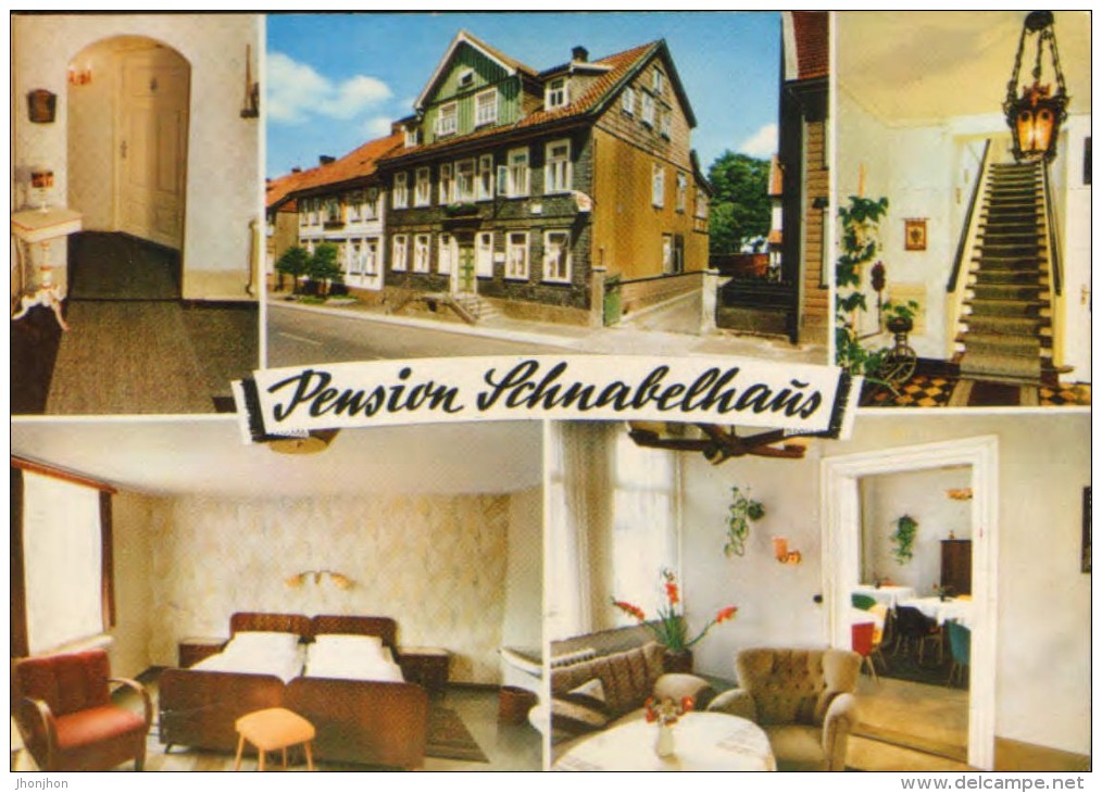 Germany  - Postcard Unused  - Clausthal-Zellerfeld - Pension Schnabelhaus - Unterharz