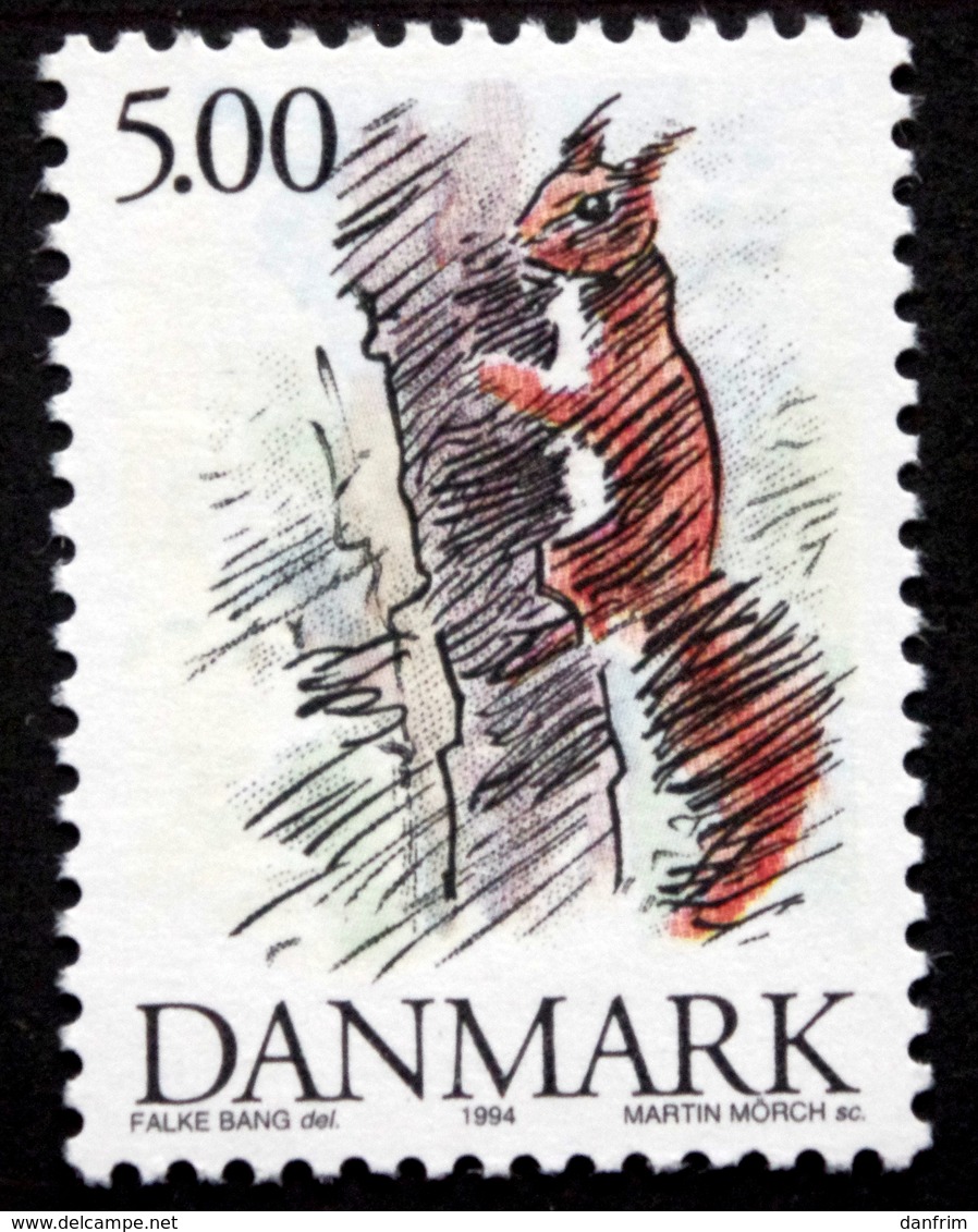 Denmark 1994    MiNr.1088 MNH (**)    ( Lot  L 2941 ) Squirrels - Unused Stamps