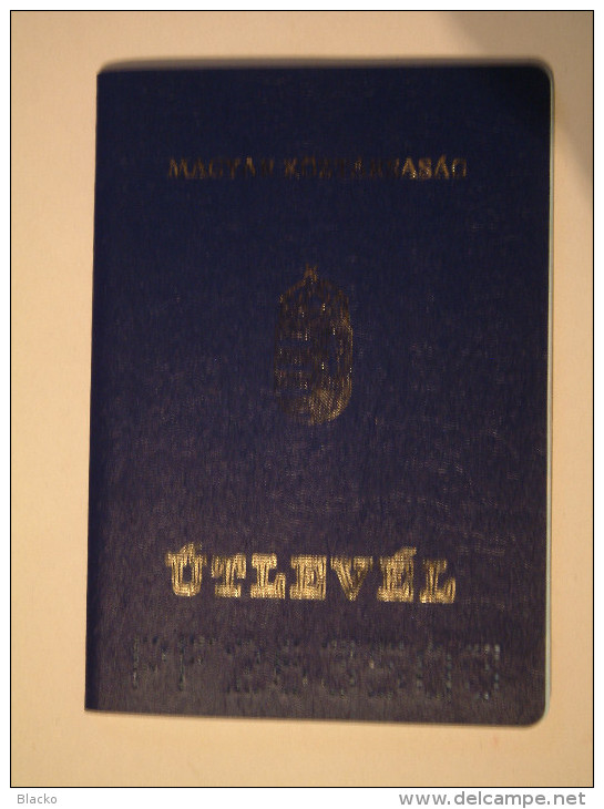 +++ Hungary - Passport Passeport 1993 Blue Szg Db01 - Documenti Storici