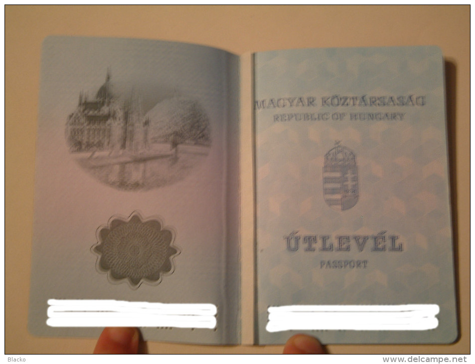 +++ Hungary - Passport Passeport 1993 Blue Szg Db01 - Documenti Storici