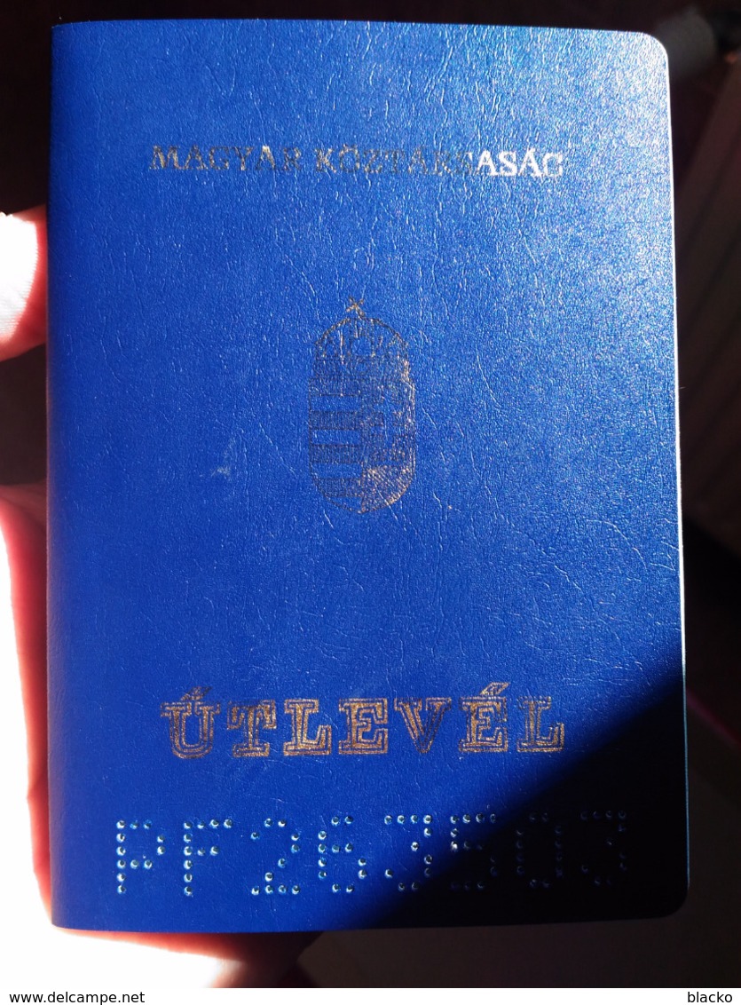 +++ Hungary - Passport Passeport 1993 Blue Szg Db01 - Documenti Storici