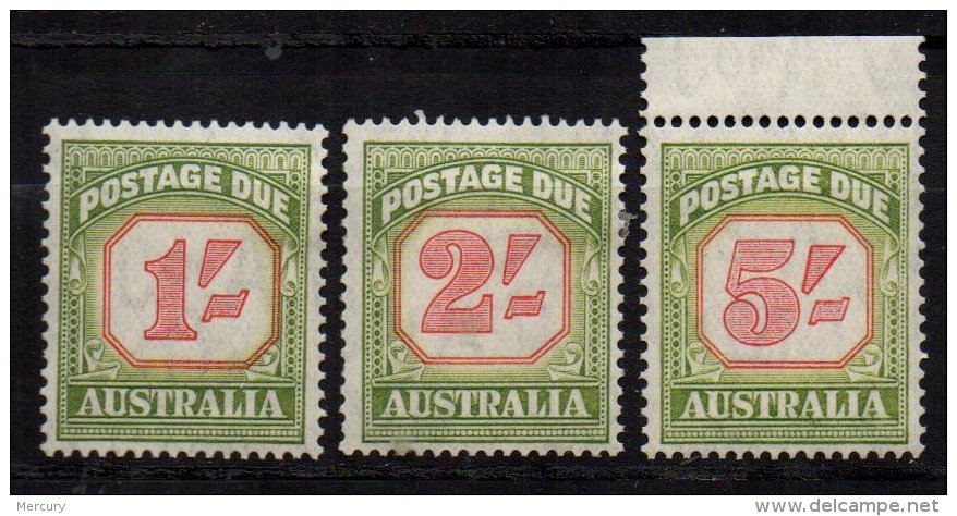 AUSTRALIE - 3 Valeurs Neuves De 1938/53 - Impuestos