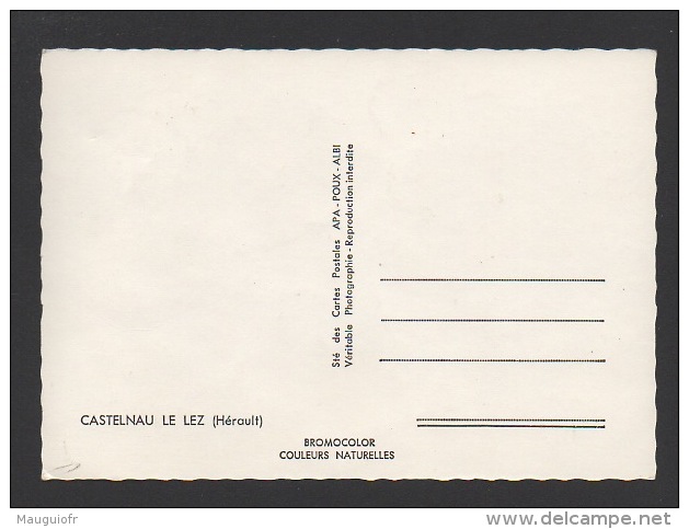 DF / 34 HERAULT / CASTELNAU LE LEZ / CARTE MULTIVUES - Castelnau Le Lez