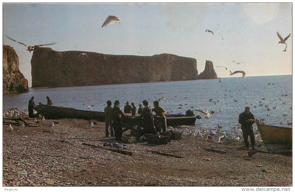 PERCE     PECHEURS - Percé