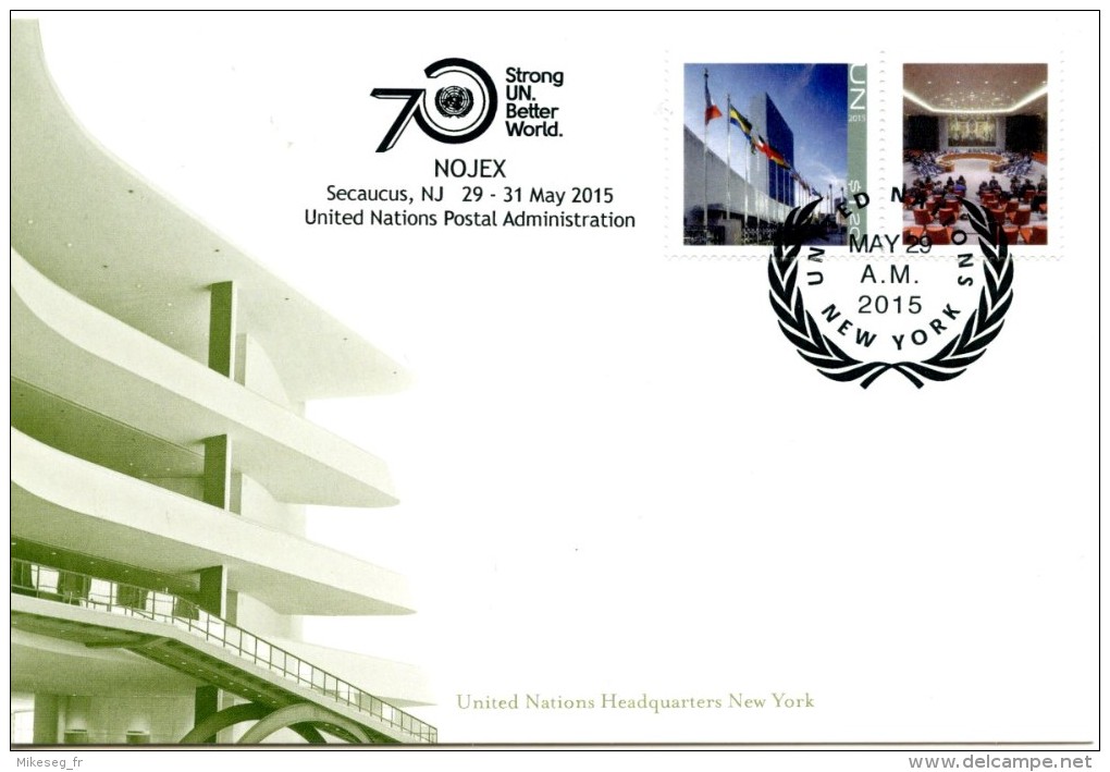 ONU New-York 2015 - Show Card NOJEX 29_31 May 2015 - Maximum Cards