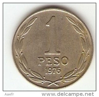 Monnaie - CHILI - 1 Peso - Chile - 1976 - Chili