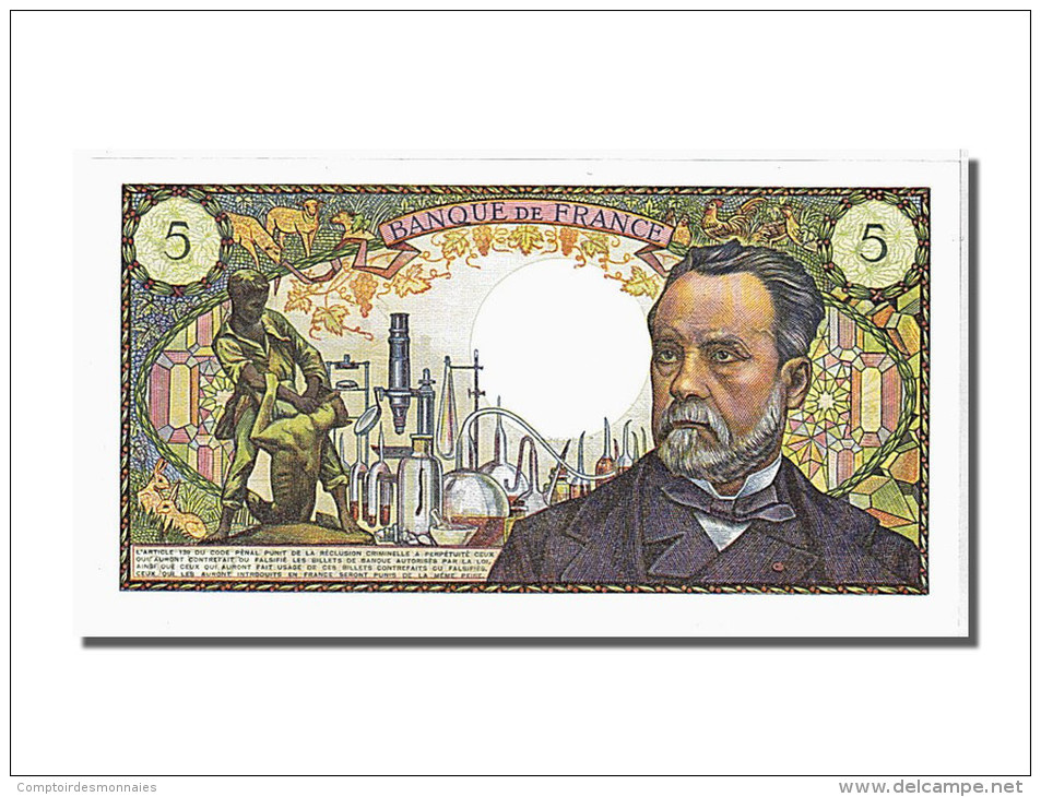 5 Francs Type Pasteur - 5 F 1966-1970 ''Pasteur''