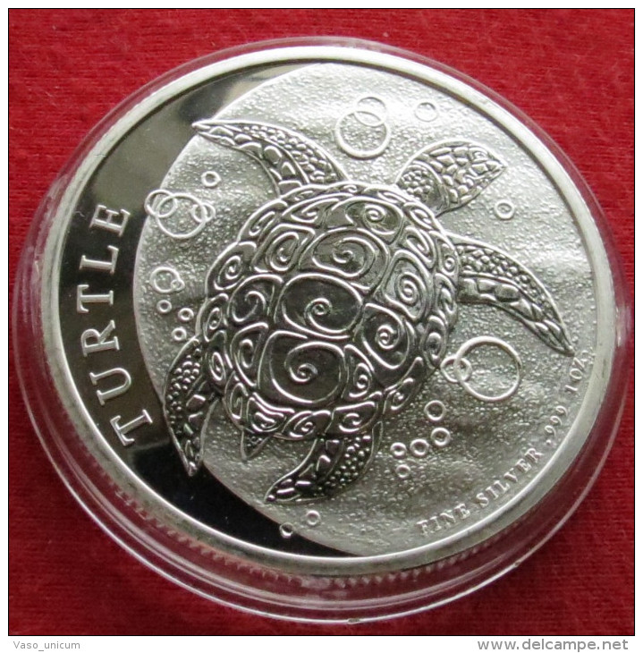 Niue 2 $ 2015 Turtle - Niue