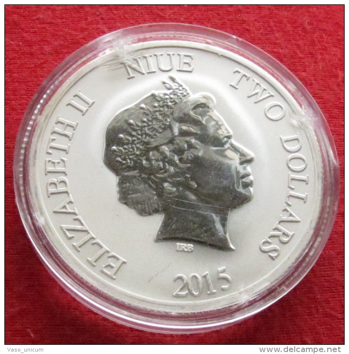 Niue 2 $ 2015 Turtle - Niue