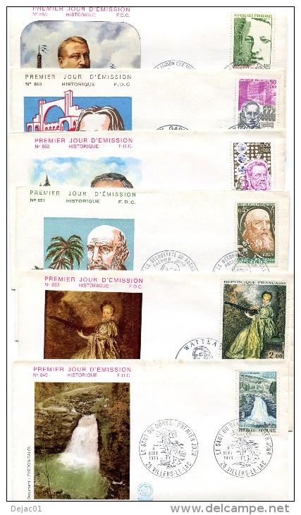 Lot De 39 FDC De L'année 1971 à 1973 - Lot 50 - Non Classés