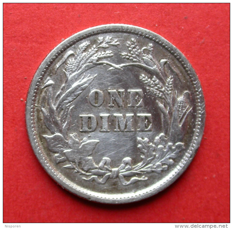 One Dime  - 1898 - 1892-1916: Barber