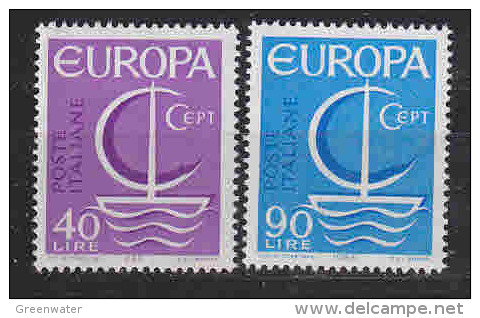 Europa Cept 1966 Italy 2v ** Mnh (LT614) - 1966