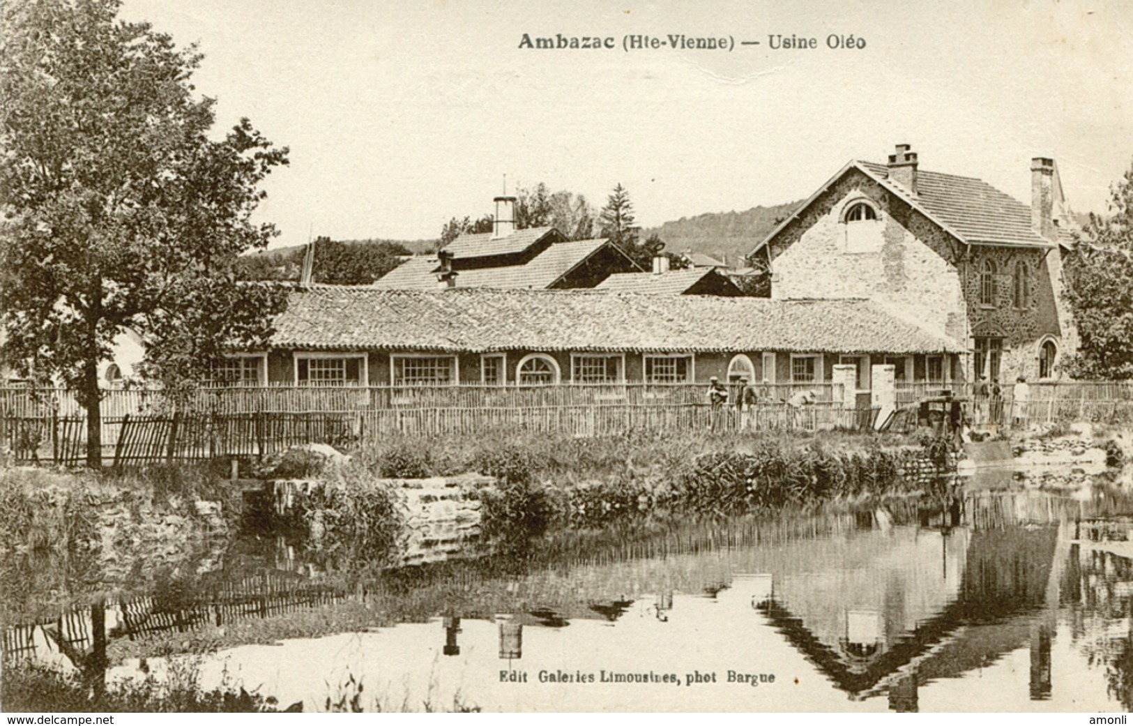 87. HAUTE-VIENNE - AMBAZAC. Usine Oléo. - Ambazac