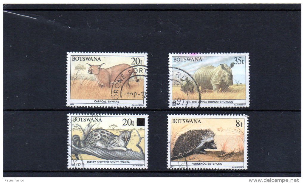 1987 Botswana - Animali - Botswana (1966-...)