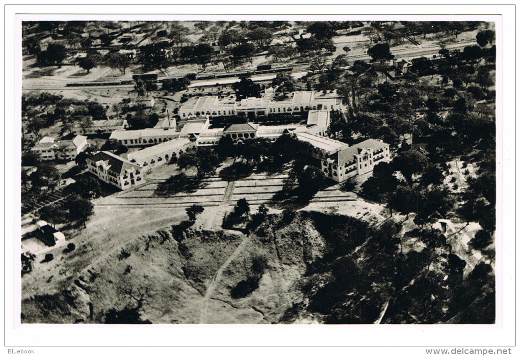 RB 1079 - Aerial View Of Victoria Falls Hotel Zimbabwe - Rhodesia Railways Real Photo Postcard - Zimbabwe