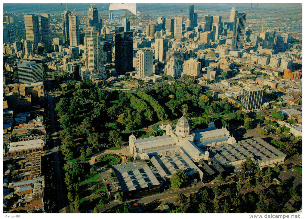 MELBOURNE   THE ROYAL EXHIBITION BUILDING         MAXI-CARD  (VIAGGIATA) - Melbourne