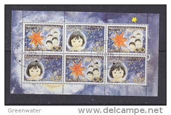 Greenland 1996 Christmas Booklet Pane Used Cto  (26600) - Nuevos