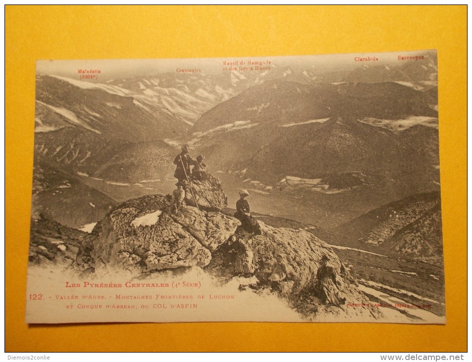 Carte Postale - VALLEE D AURE (65) - Conque D'Arreau Col D'Aspin (1010/1000) - Vielle Aure