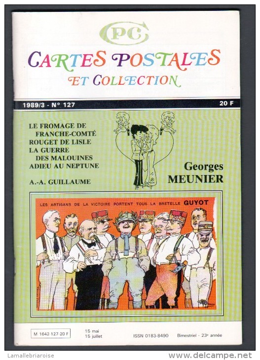 REVUE: CARTES POSTALES ET COLLECTION, N°127, 1989/3 - Francese