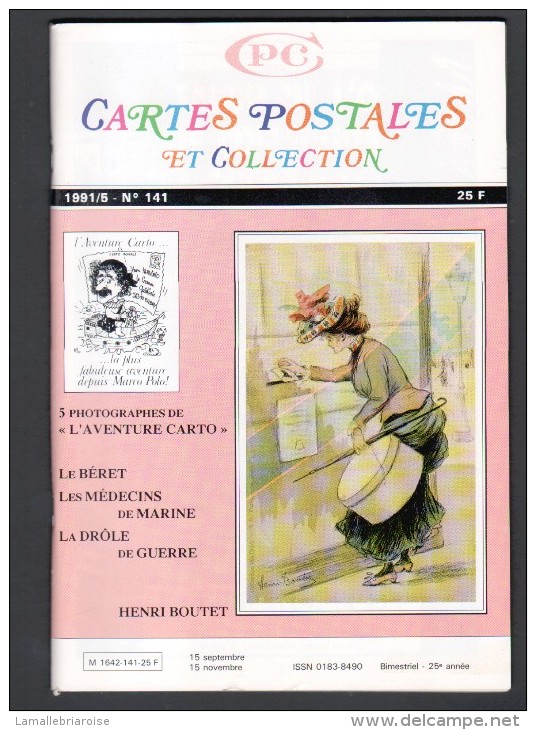 REVUE: CARTES POSTALES ET COLLECTION, N°141, 1991/5 - Français