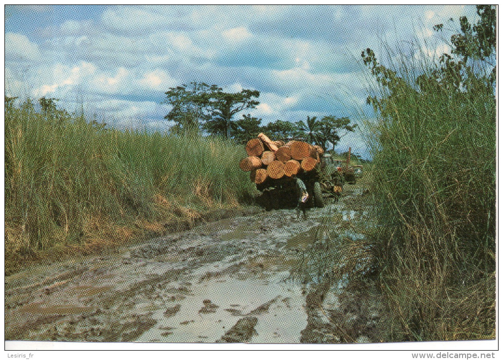 CP - PHOTO - IMAGES DU GABON - LA SAISON DES PLUIES - A 78 - J. TROLEZ - Gabón