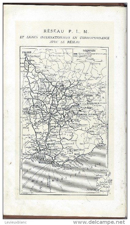 Agenda/P.L.M./Grand Agenda /Chemins De Fer Paris-Lyon-Méditerrannée/1912    TRA9 - Andere & Zonder Classificatie