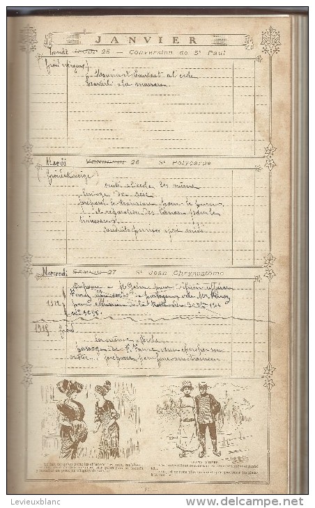 Agenda/P.L.M./Grand agenda /Chemins de fer Paris-Lyon-Méditerrannée/1912    TRA9