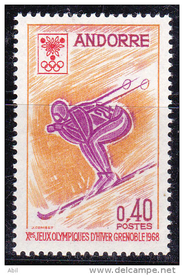 Andorre 1968 N°Y.T. :  187 ** - Ungebraucht