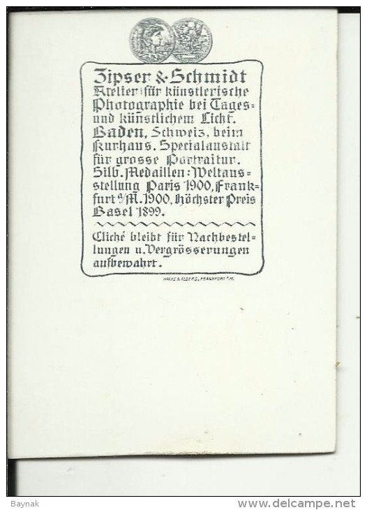 DJE23  -  CABINET  PHOTO, CDV  - BADEN, SCHWEIZ --  BABY  -  ZWILLINGE -  FOTO.:  ZIPSER & SCHMIDT  --  8,8 Cm  X 6,4 Cm - Alte (vor 1900)