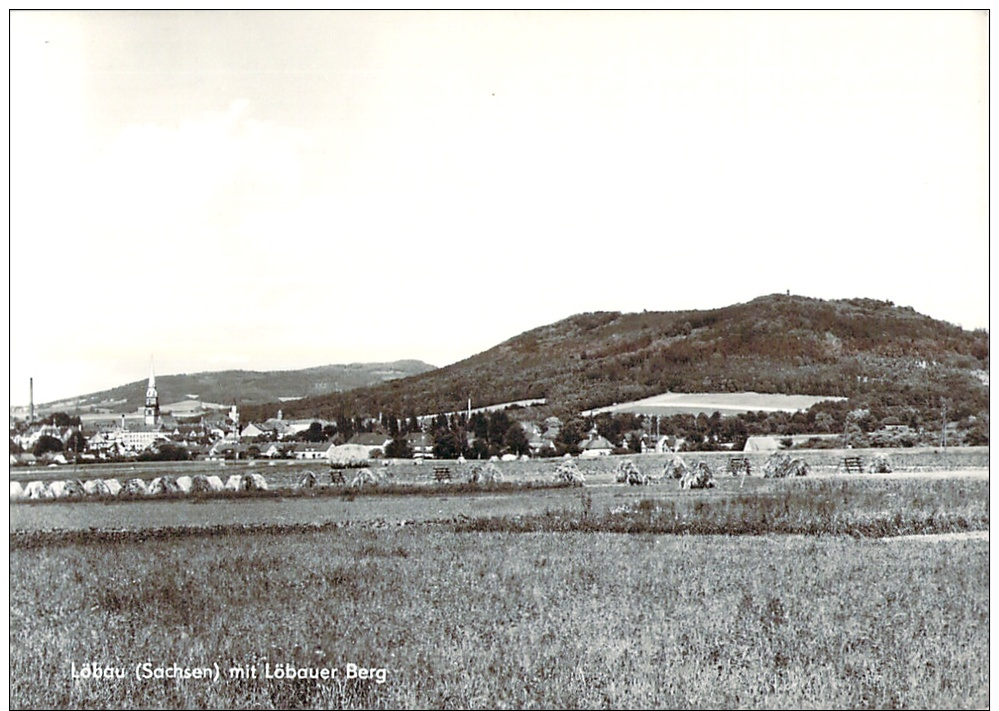 (G 122) - Loebau Mit Loebauer Berg - Loebau