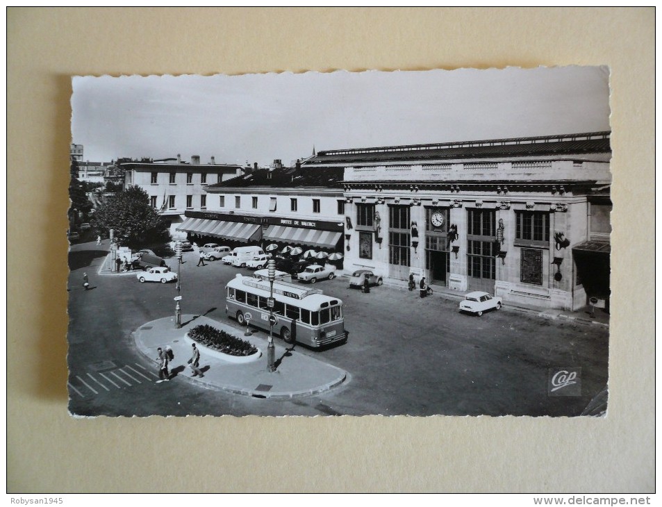 Francia - France - Valence - La Gare - Viaggiata 1966 - Valence