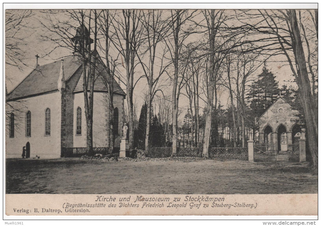 Nr.  6178,  Kirche Und Mausoleum Zu Stockkämpen, Hörste, Halle, Tatenhausen - Halle I. Westf.