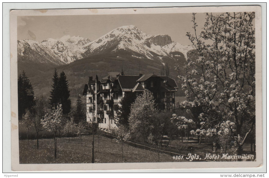 Europe Austria Österreich Igls Hotel Maximilian Tirol Nordtirol Post Card Postkarte POSTCARD - Igls