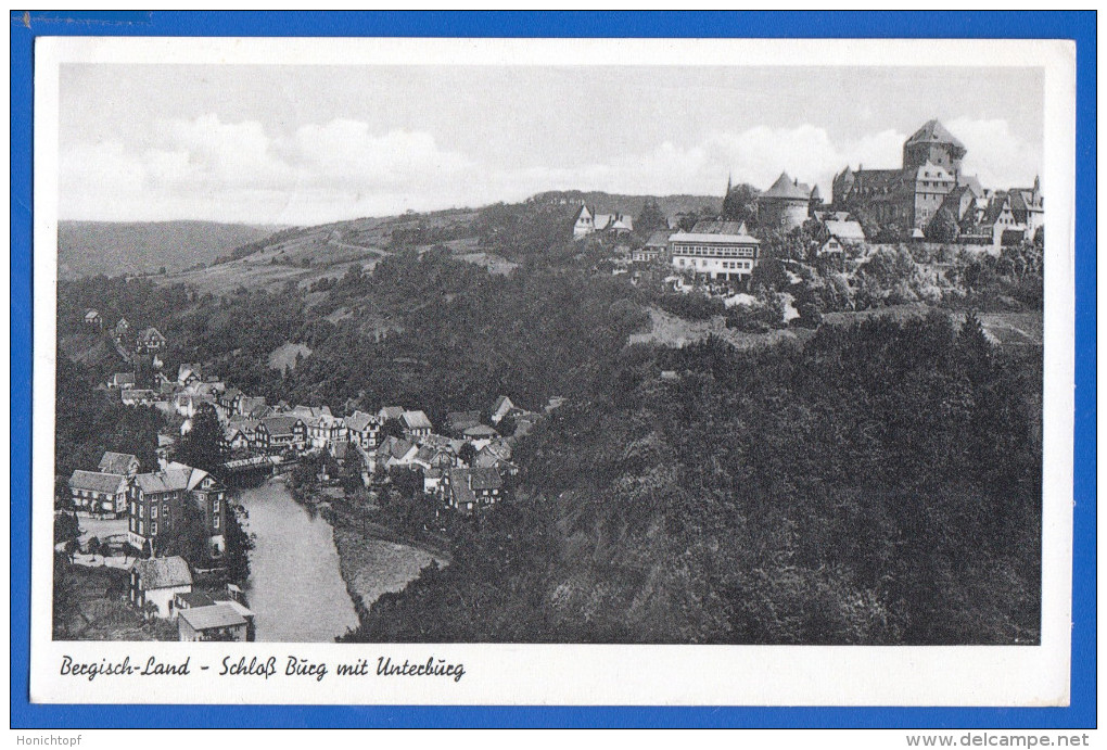 Deutschland; Bergisches Land; Schloss Burg A D Wupper - Solingen