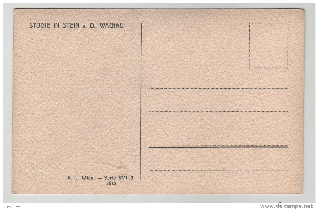 Austria Österreich Niederösterreich Wachau Studie In Stein Donau Post Card Postkarte Karte Carte Postale POSTCARD - Wachau