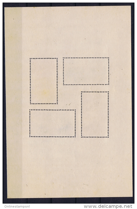 Japan: Mi Block Nr 8 /  306 - 309 , MNH/**  1941  Tugitaka National Park. Line On Picture Is From Card Not From Block - Hojas Bloque