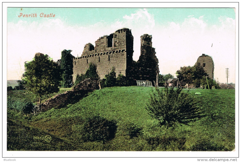 RB 1081 - Early Postcard - Penrith Castle Cumbria - Penrith