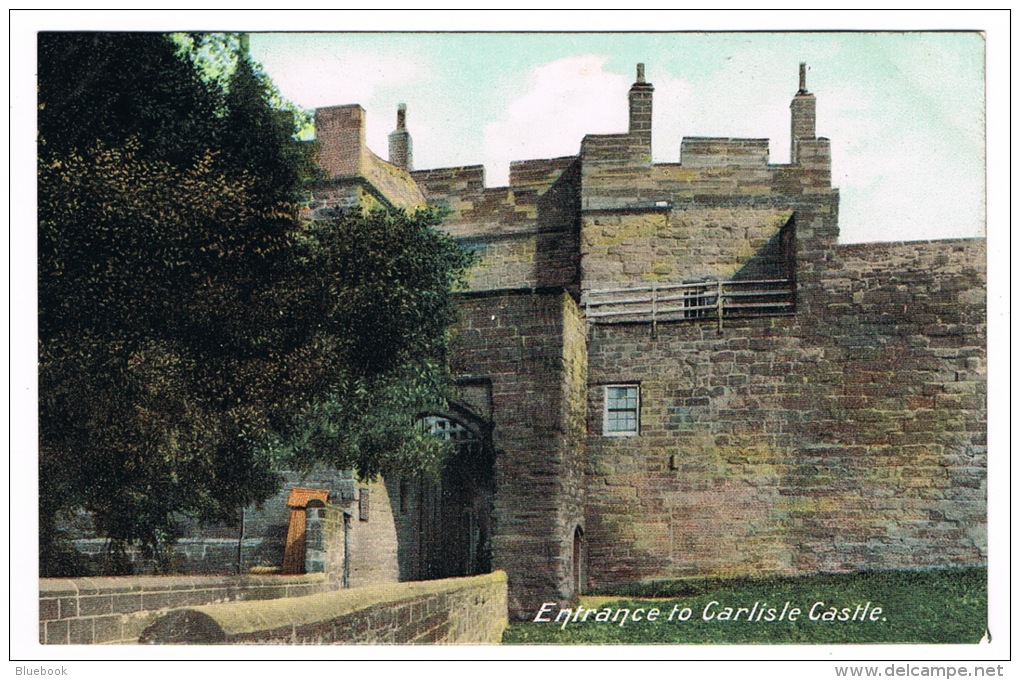 RB 1081 - Early Postcard - Entrance To Carlisle Castle Cumbria - Carlisle