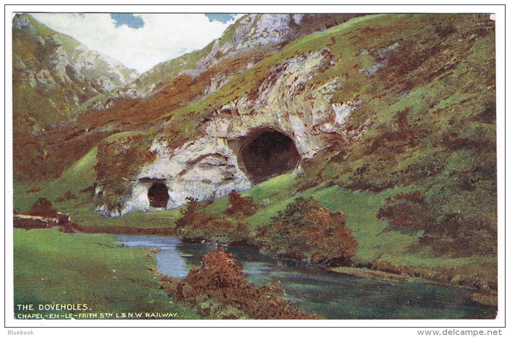 RB 1081 - London L &amp; N.W. Railway Postcard - Dovesholes Chapel-En-Le-Frith Derbyshire - Derbyshire
