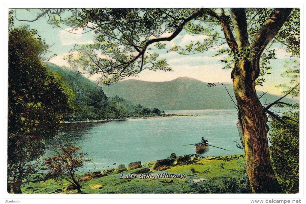 RB 1082 - Early Postcard - Lover's Lake - Killarney County Kerry Ireland Eire - Kerry