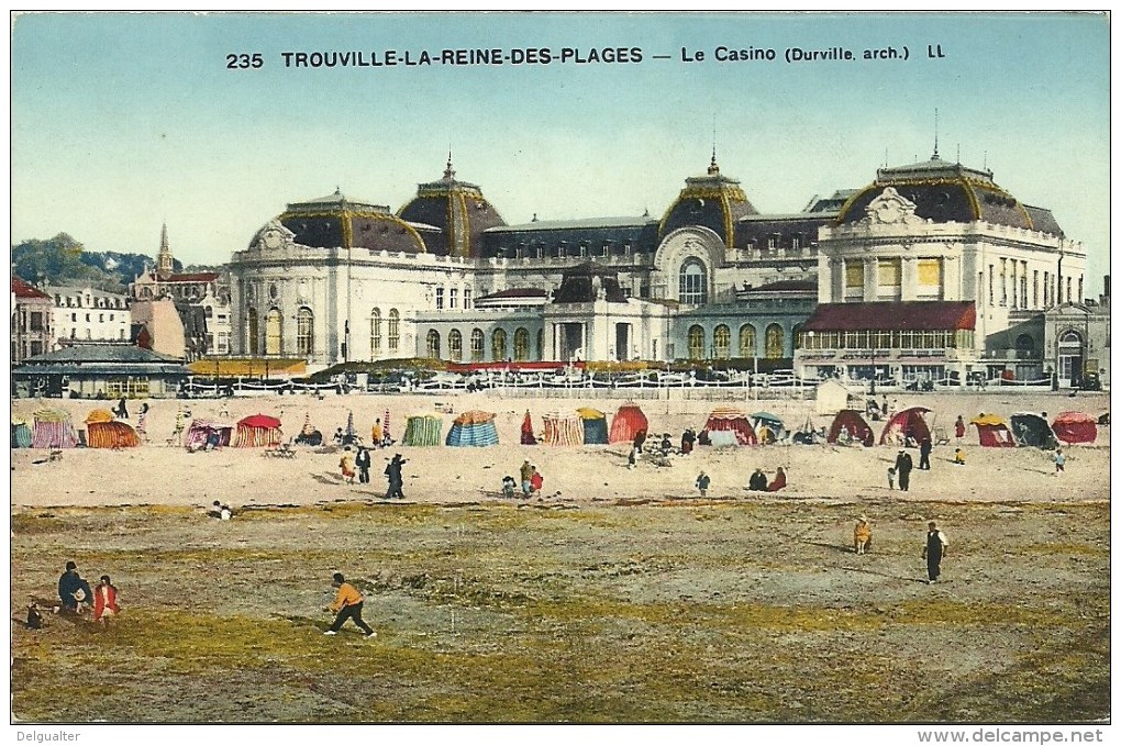 Trouville-La-Reine-Des-Plages - Le Casino (Durville, Arch.) - Trouville