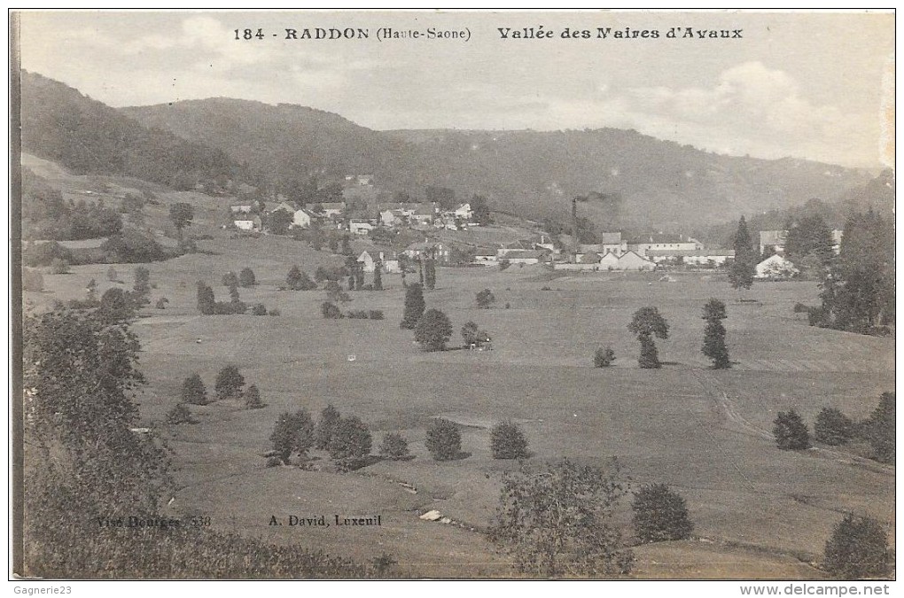 RADDON  (cpa 70)  Vallée Des Maires D'avaux - Autres & Non Classés