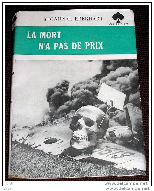 AS DE PIQUE. 01. MIGNON G. EBERHART. LA MORT N' A PAS DE PRIX. 1949 - Amiot-Dumont