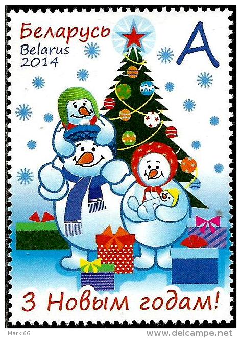 Belarus - 2014 - Happy New Year - Mint Stamp - Belarus