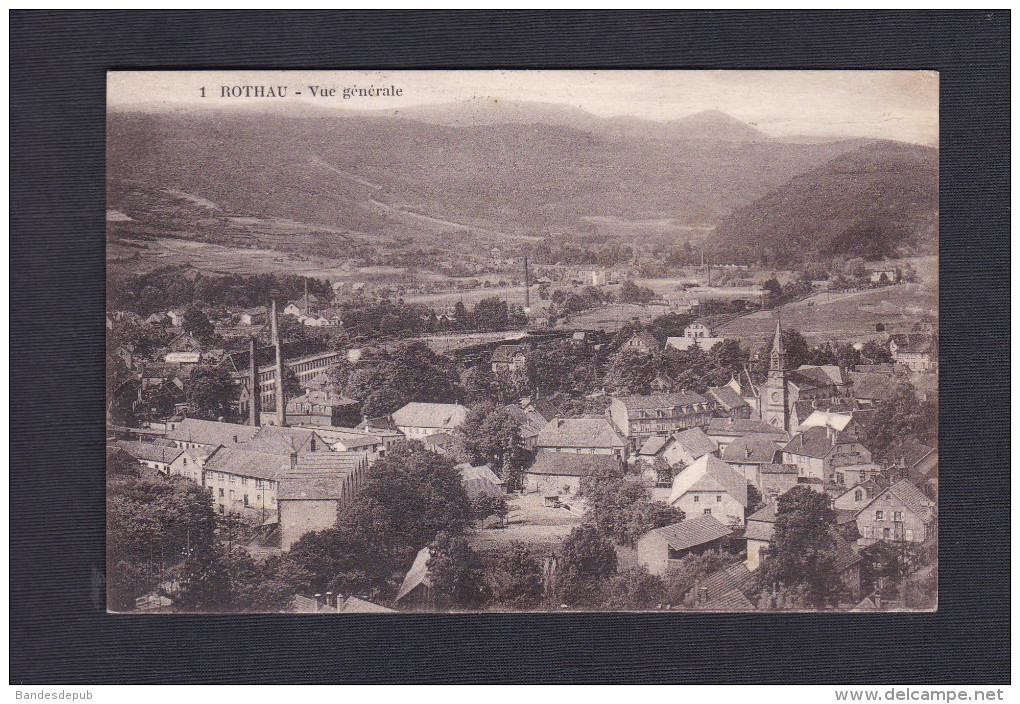 Vente Immediate Rothau (67) - Vue Generale ( Hotel De L' Esperance Prpr. Marcel Wibert ) - Rothau